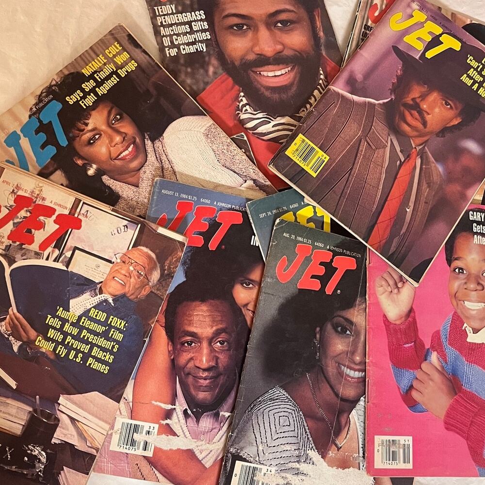 VTG Jet Magazines Lot 16 Gary Coleman Lionel Richie Natalie Cole Redd Foxx